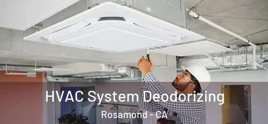 HVAC System Deodorizing Rosamond - CA