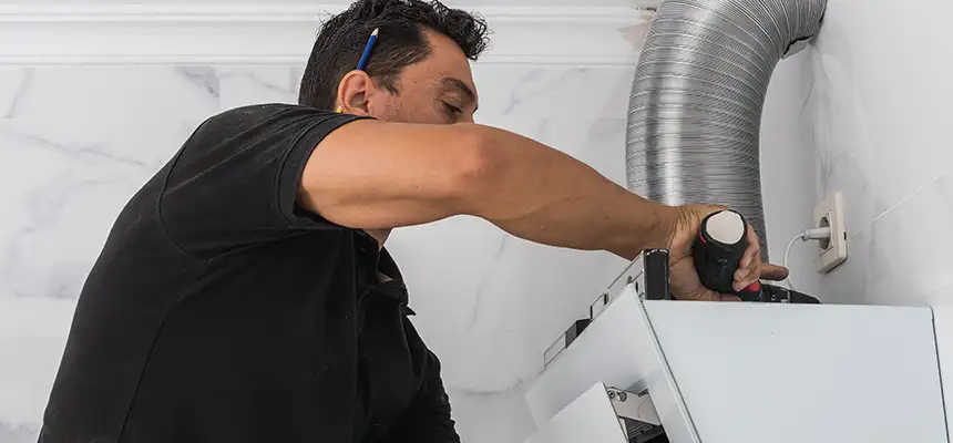 Precision In-wall Dryer Vent Cleaning & Rerouting Corrections in Rosamond, CA